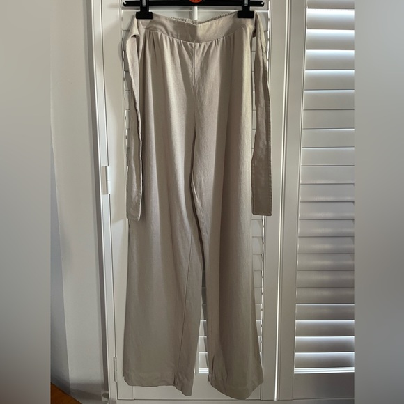 Zara - Wide Leg Jogger Pants - Picture 5 of 5